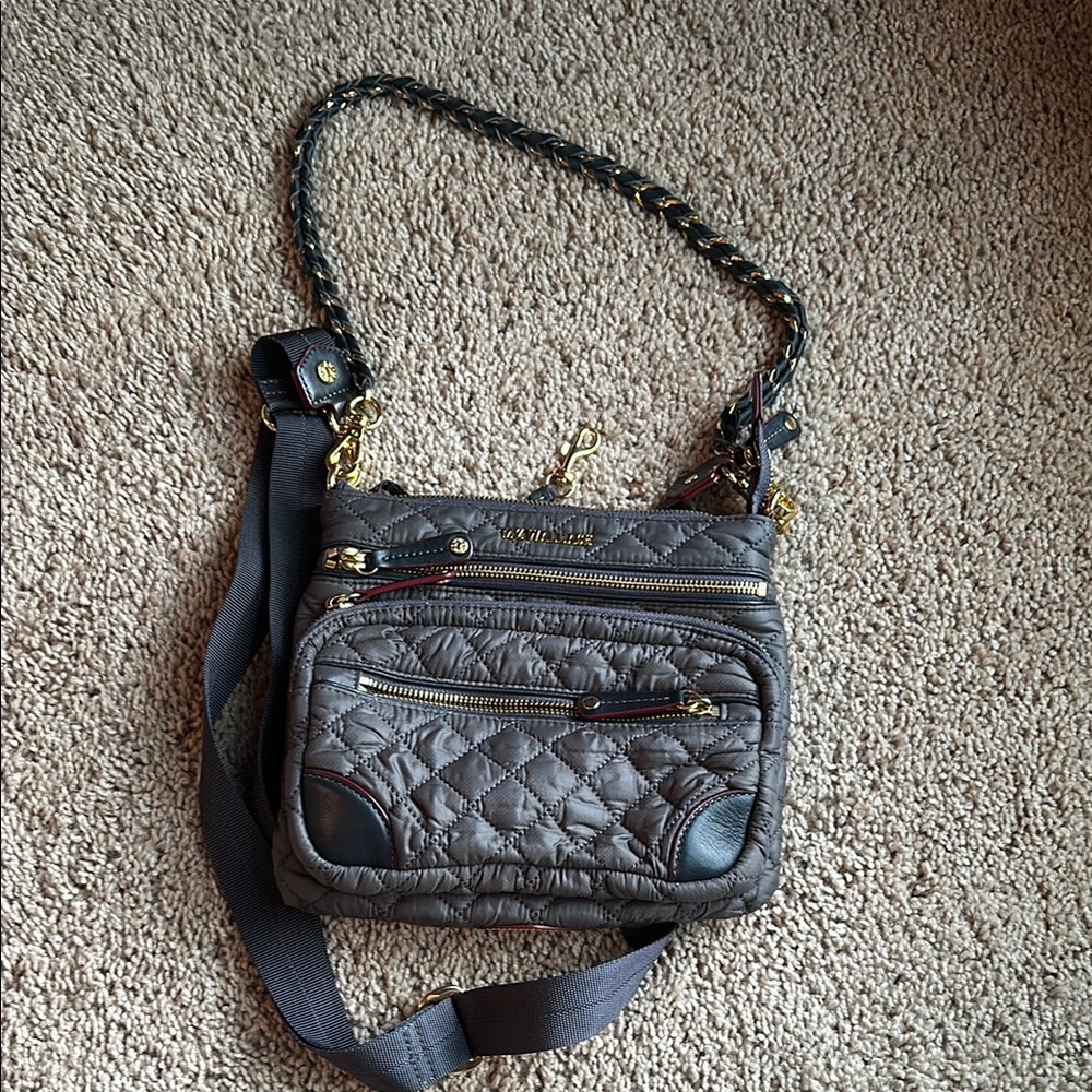 MZ Wallace Downtown Crossbody in Magnet